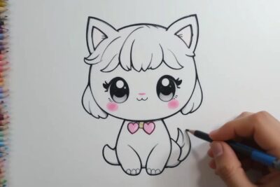 coloriage kawaii