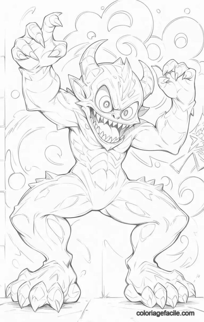 coloriage monstre (14)