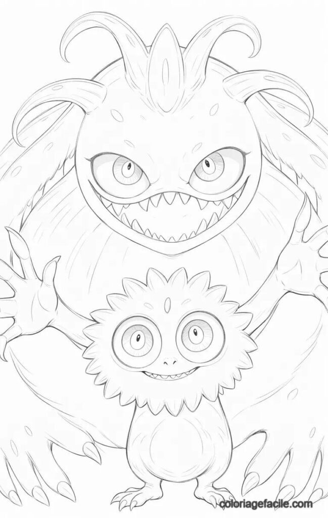 coloriage monstre (2)