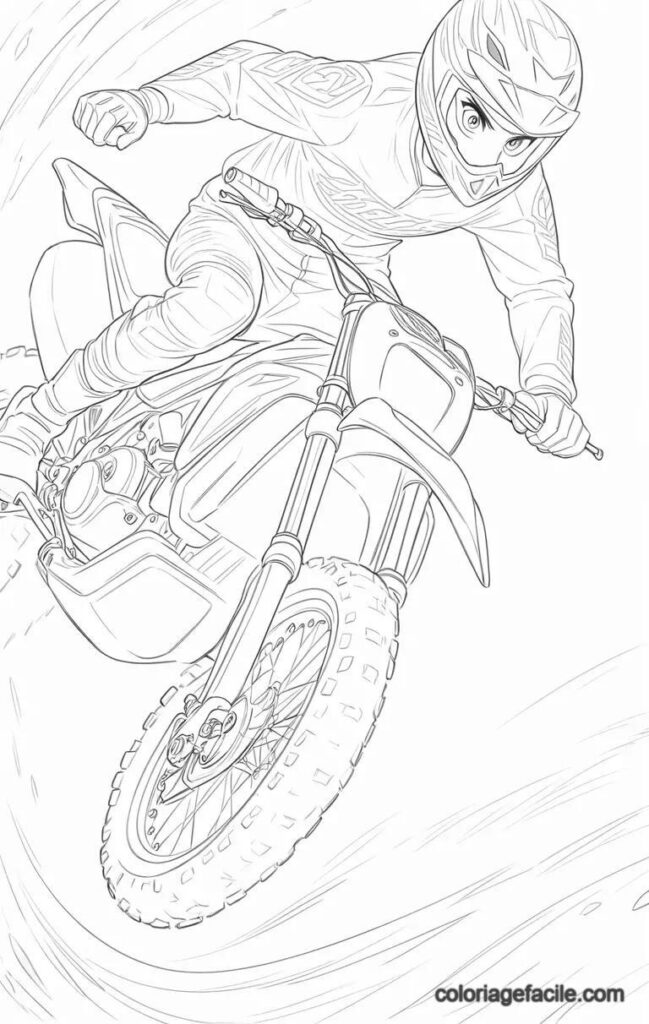 coloriage moto cross (1)