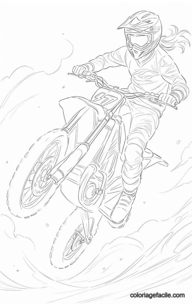 coloriage moto cross (6)