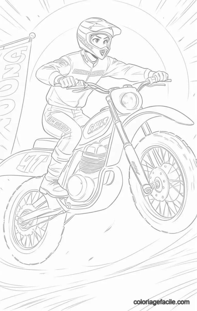 coloriage moto cross (8)