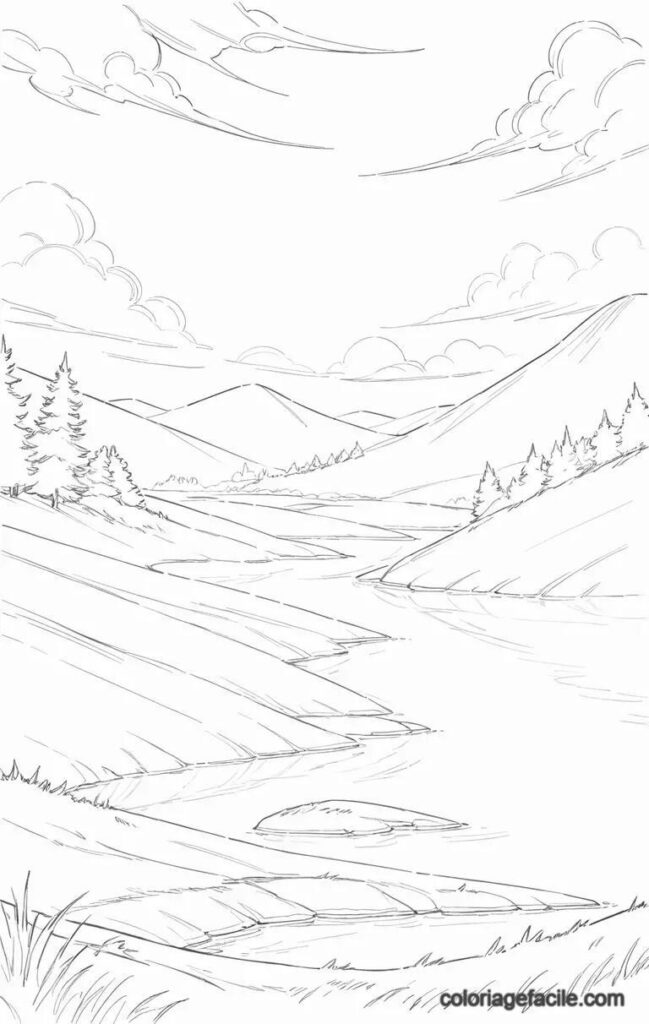 coloriage paysage (2)