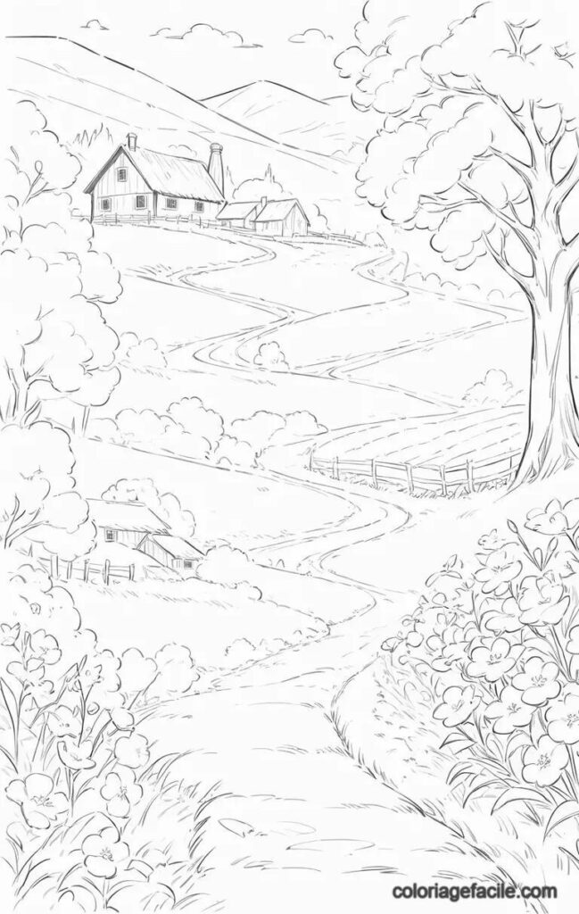 coloriage paysage (7)