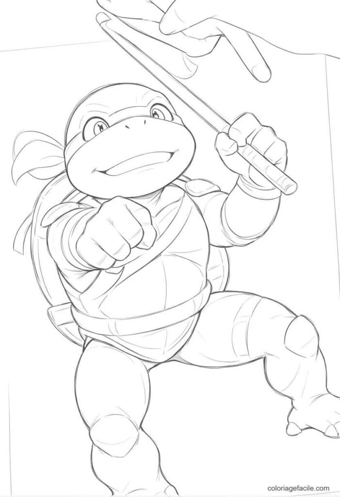 coloriage tortue ninja (7)
